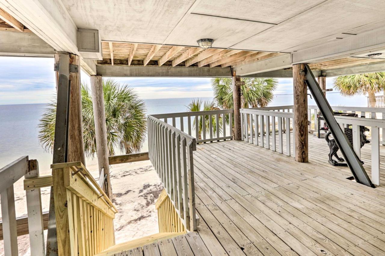 Waterfront Escape With Balcony On Shell Point Beach! Panacea Exterior photo