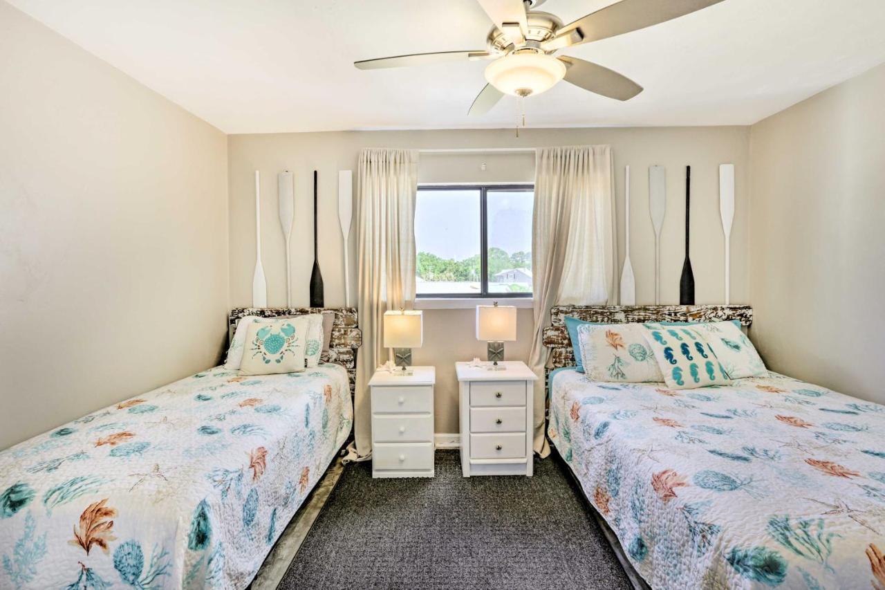 Waterfront Escape With Balcony On Shell Point Beach! Panacea Exterior photo